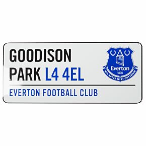 Everton Street Sign (40cm x 18cm approx)