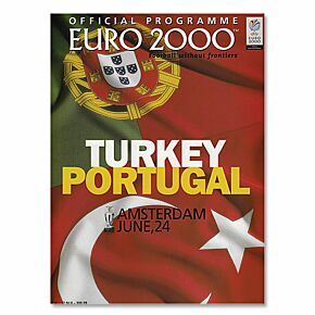 Turkey vs Portugal European Championships in Amsterdam - June 24, 2000