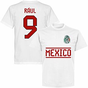 Mexico Rául 9 Team T-shirt - White