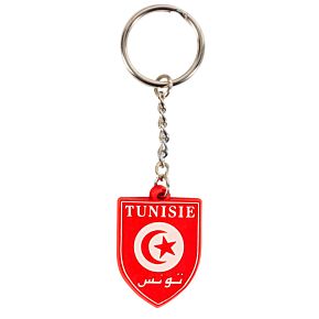 Tunisia Rubber Keyring