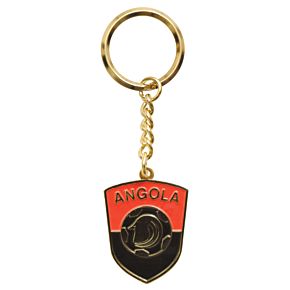 Angola Enamel Keyring