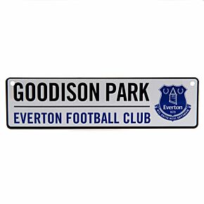 Everton Window Street Sign (26 x 7cm Approx)