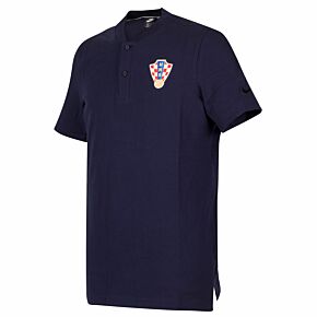 20-21 Croatia Grand Slam Polo Shirt - Blue