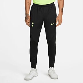 22-23 Tottenham Dri-Fit Strike Pants - Black/Volt