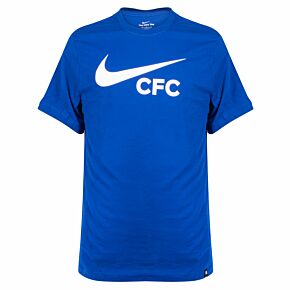 22-23 Chelsea Swoosh T-Shirt - Rush Blue