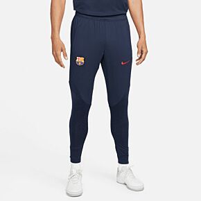 22-23 Barcelona Dri-Fit Strike Pants - Navy/Red