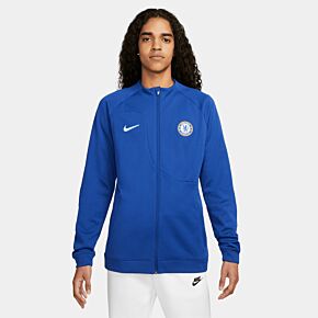 22-23 Chelsea Academy Anthem Jacket - Royal/White