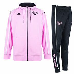 22-23 Palermo Aldatz Tracksuit - Pink/Black (Slim Fit)