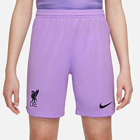 22-23 Liverpool Home GK Shorts - Kids