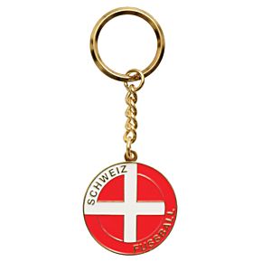 Switzerland Enamel Keyring