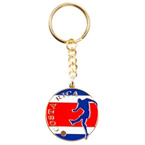 Costa Rica Enamel Keyring