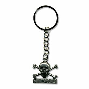 St Pauli Skull Keyring