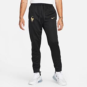 22-23 France Travel Pants - Black/Gold