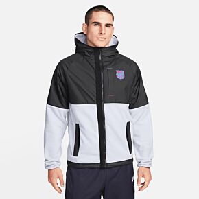 22-23 Barcelona Winterized AWF Jacket - Black/Grey/Red