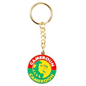 Cameroon Enamel Keyring