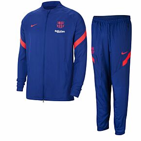 2021 Barcelona Strike Tracksuit - Navy