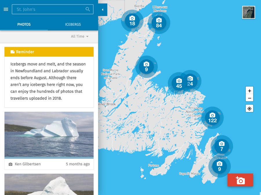 Iceberg Finder