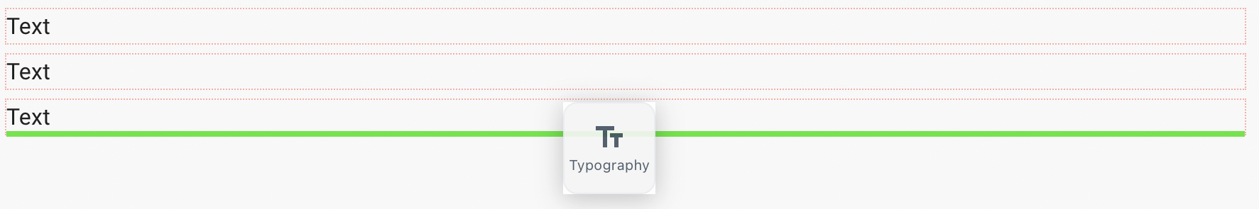 Canvas rows